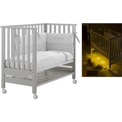 Lettino Azzurra Design Contact Light Grigio con Illuminazione