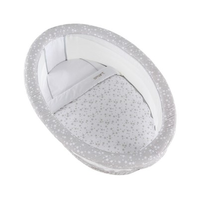 Lettino Micuna Smart Luce Bianco + Rivestimento Smart Fresh Stelle