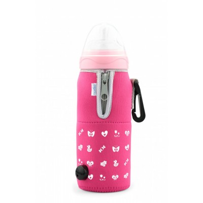 Scaldabiberon Auto Nuvita Travelmilk Flexy Rosa