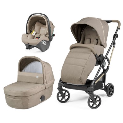 Trio Peg Perego Vivace SLK i-Size Sand Portata 22 Kg