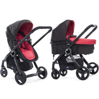 Passeggino Duo Chicco Urban Plus Red Passion