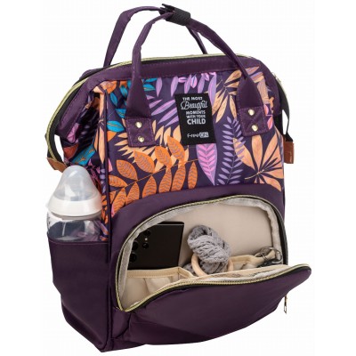 Mochila cambiador FreeOn Morado sencillo Borsa FreeOn Diaper backpack Simply purple