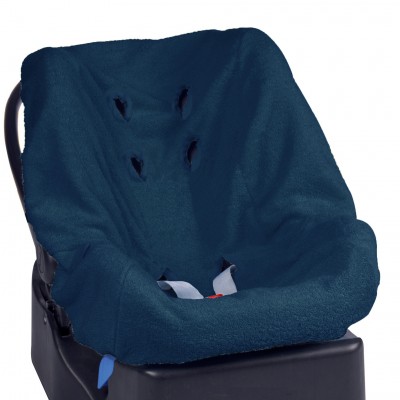 Funda Universal de Rizo para Asiento de Coche Bibiprince, Azul Copri Seggiolino Auto Universale Spugna Bibiprince Blu