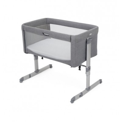 Culla Co-Sleeping Joie Roomie Gray Flannel