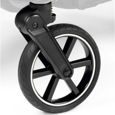 Ruota Anteriore Sinistra Peg Perego per Veloce Nero Oro