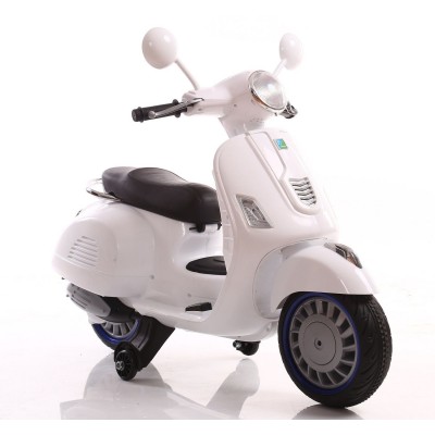 Moto Elettrica Lamas Toys Modello Vespa Happy Bianco