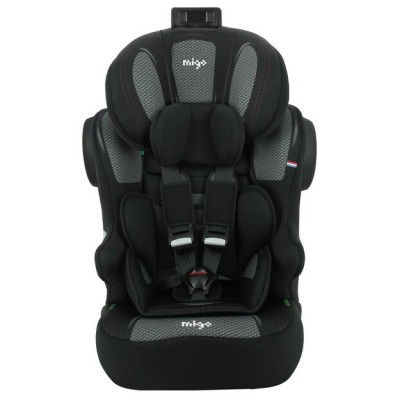 Seggiolino Auto Migo Isofix Race I Fix 76-150 cm Nero ( da 9 a 36 Kg )
