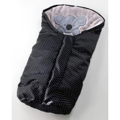 Sacco per Seggiolino Auto Gr.0 Nuvita Ovetto Glam Koala Black 