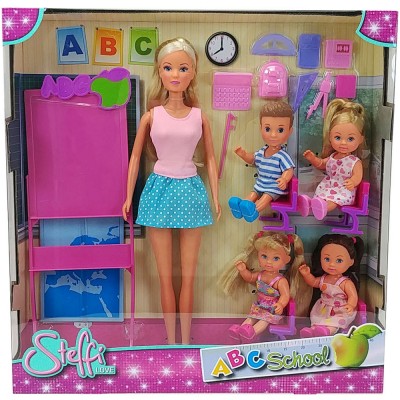 Set Bambole Simba Steffi Love ABC School