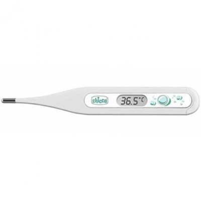 Termometro Chicco Digitale Pediatrico Digi Baby Bolle Verde Acqua