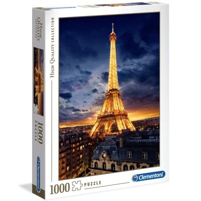 Puzzle Clementoni High Quality Collection Tour Eiffel 1000 pz