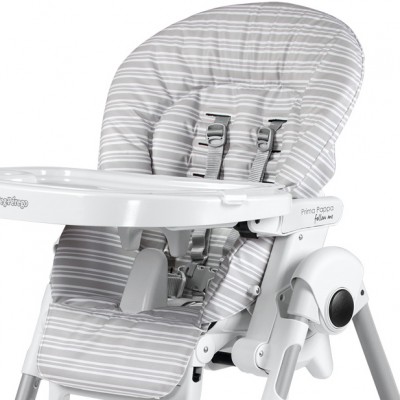 Sacca Rivestimento Seggiolone Peg Perego Siesta, Prima Pappa Follow Me e Prima Pappa Zero3 Linear Grey
