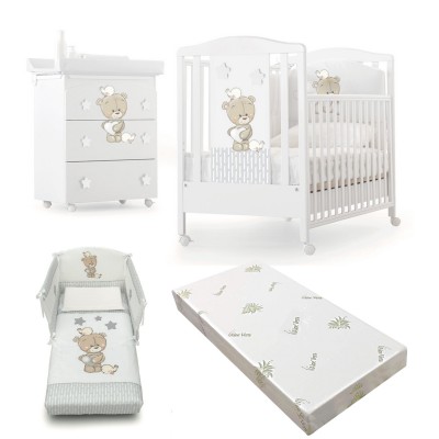 Set Azzurra Design Love Me Bianco