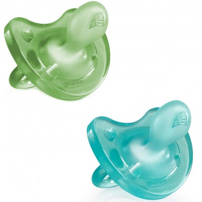 Gommotto Chicco Physio Silicone 12m+ Bimbo 2Pz