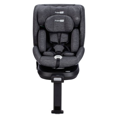 Seggiolino Auto FreeON Space i-Size Girevole a 360° da 40-150 cm Grigio