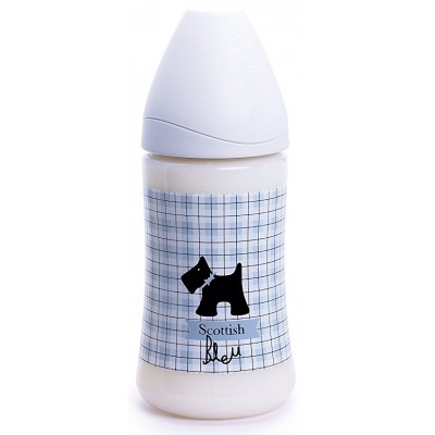 Biberon Suavinex 270ml con Tettarella Anatomica in Silicone Flusso Medio