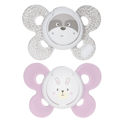 Chicco Physio Comfort Chupete Silicona 2pcs Beige Rosa 0-6m