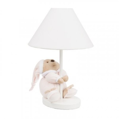 Lámpara para Mesita de Noche Nanan Puccio Rosa 38 cm