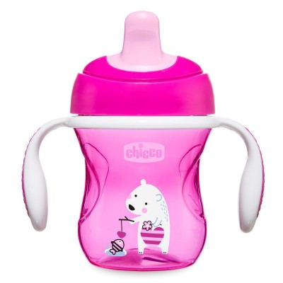 Tazza Chicco Training Orsetto Rosa 6m+