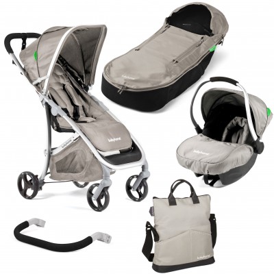 Duo Emotion Babyhome Sand + Sacca, Manicotto Bumperbar e Borsa