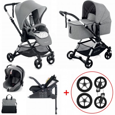 Trio Jané Minnum iKoos Micro Rocks + Base Auto iPlatform