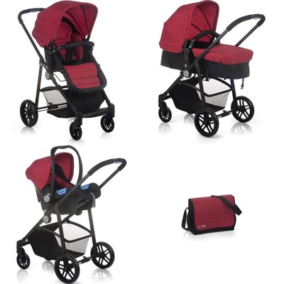 Trio Nurse Roller Rosso Nero