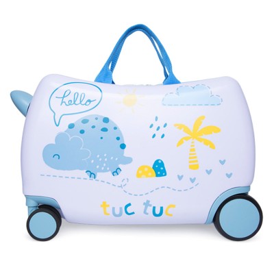 Valigia Cavalcabile Tuc Tuc Hello Dinos