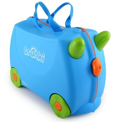 Valigia Cavalcabile Trunki Terrance Blue OUTLET