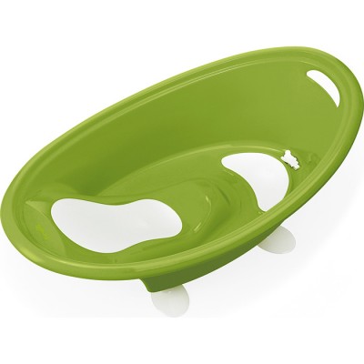 Vaschetta Brevi Goccia Verde - Bianco