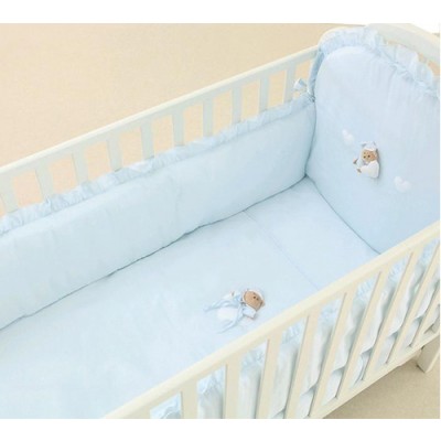 Completo Piumone Sfilabile Nanan Puccio Nanna 4pz Azzurro