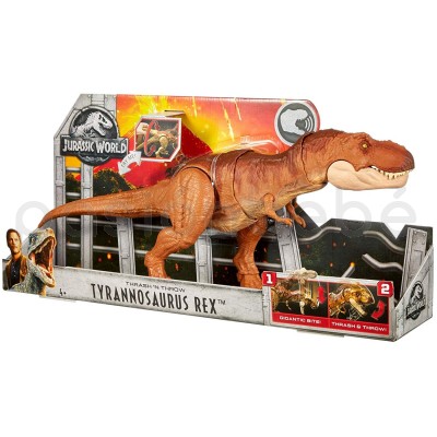 súperataque del tyrannosaurus rex jurassic world mattel