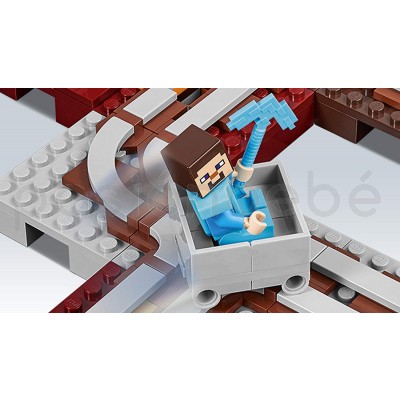 lego minecraft tren del infierno
