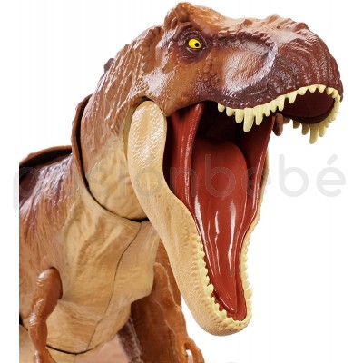 súperataque del tyrannosaurus rex jurassic world mattel