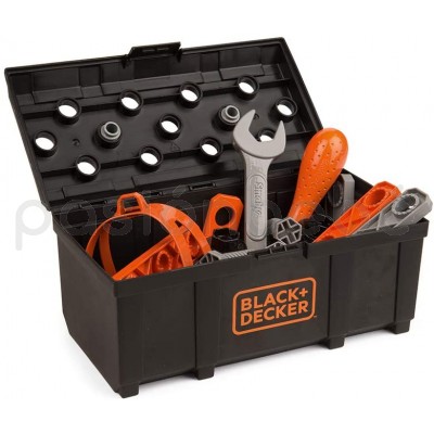 CAMIÓN SMOBY BLACK DECKER CON CAJA DE HERRAMIENTAS EN OFERTA
