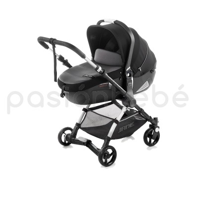 Coche de Paseo Duo Jane Minnum Micro NegroGris Coche de Paseo Duo Jane Minnum Micro NegroGris