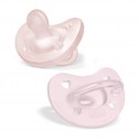 Gommotto Chicco PhysioForma Soft Silicone 2-6m Rosa 2Pz