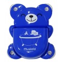 Porta Sapone Mustela con Ventose Orsetto Blu