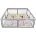 Box Recinto Innovaciones MS Parco Giochi XXL + Tappeto da Gioco 180 x 200 cm Giraffa Scooter