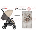 Passeggino Baciuzzi BX 22 Bamboo Portata 22 Kg con Parapioggia