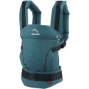 Marsupio Manduca First Baby Carrier Pure Cotton Petrol Blue / Brown