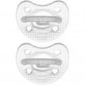 Gommotto Chicco PhysioForma Crystal Silicone 2-6m 2Pz