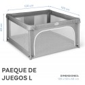 MS Innovaciones Parco giochi L - 120x120 - Grigio 