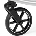 Ruota Anteriore Destra Peg Perego per Veloce Nero