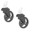 Gruppo Ruote Anteriori Chicco per Liteway Dark Grey