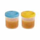 Juego de 2 Recipientes para Comida Chicco Goout