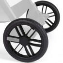 Kit Ruote Posteriori per Passeggino Chicco Bellagio Black Satin/Fir Tree