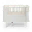 The Sebra Bed Baby & Jr. &ndash; Cuna Trasformable en cama Infantil Blanco