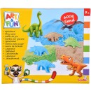 Simba Art and Fun Set di sabbie da gioco a forma di dinosauro