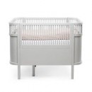 The Sebra Bed Baby & Jr. &ndash; culla trasformabile in letto junior Stone Grey