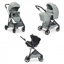 Trio Chicco Seety 2 con Seggiolino Kory Essential i-Size Sage 